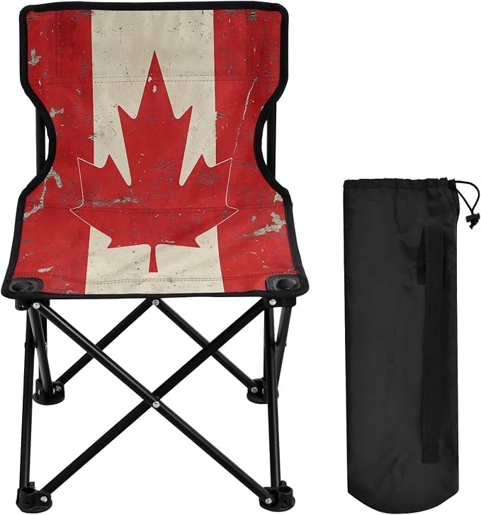 Vintage Canada Flag With Maple Leaf
