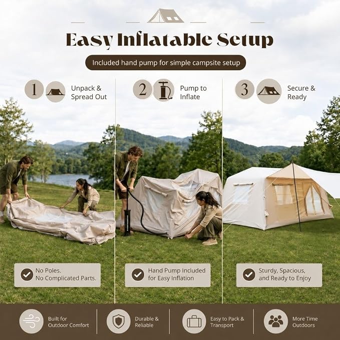 2 Room + Canopy - 13ft X 9ft X 6.5ft
