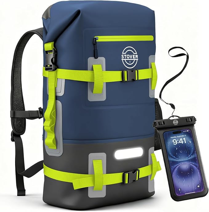 Navy Blue/Black/Green