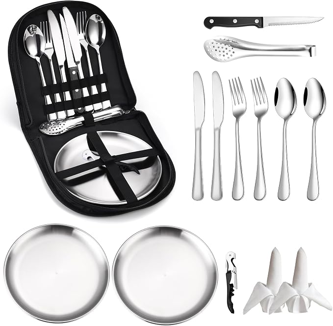 Camping Silverware Set-13set