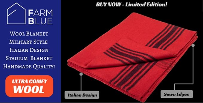 Red With Navy Stripes