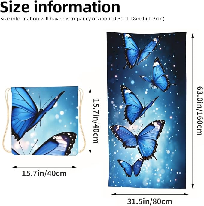 Vintage Blue Butterfly