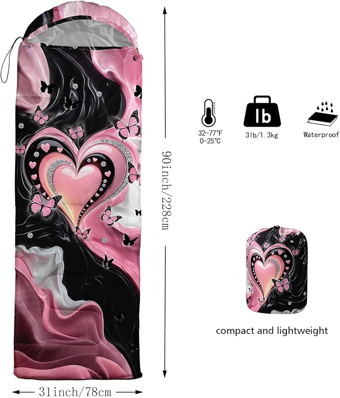 Pink Heart Print 10