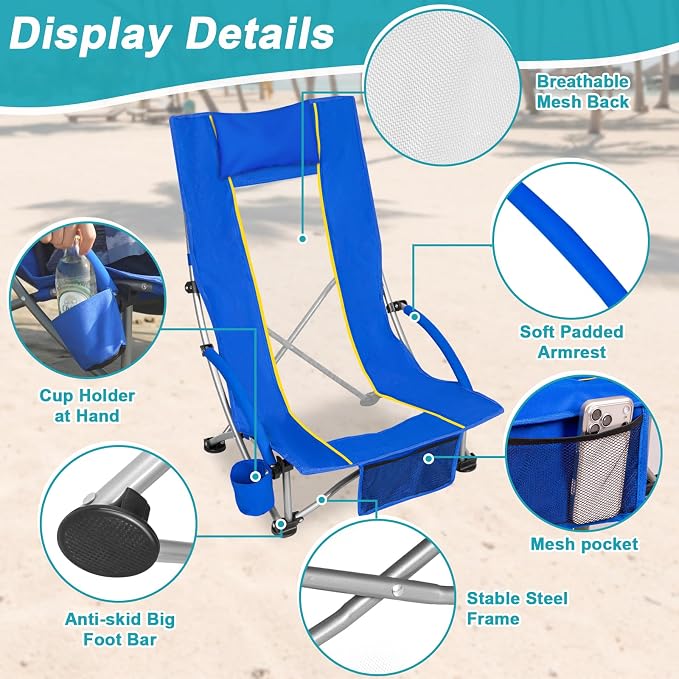 Blue - High Back