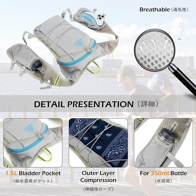 01 Dark Blue - with 1.5L Water Bladder