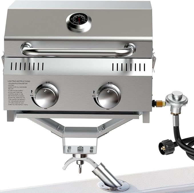 2 burner with Dual Connections&Boat Ship