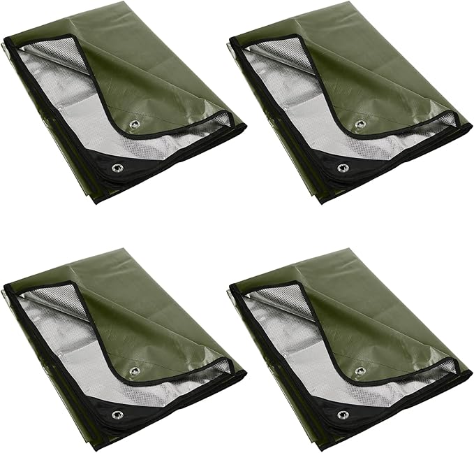 Green 83''x59'', 4 Packs