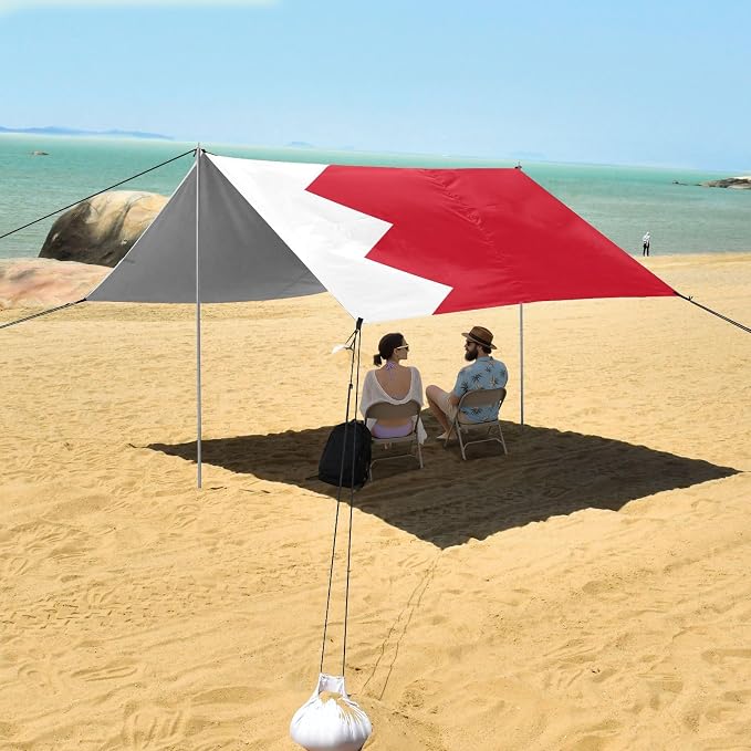 National Flag of Bahrain
