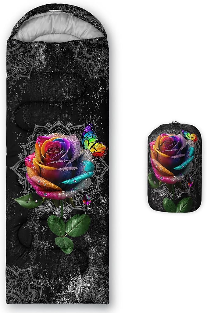 Colorful 3D Rose