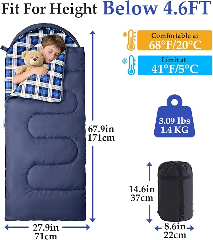 41℉- 68℉ Navy