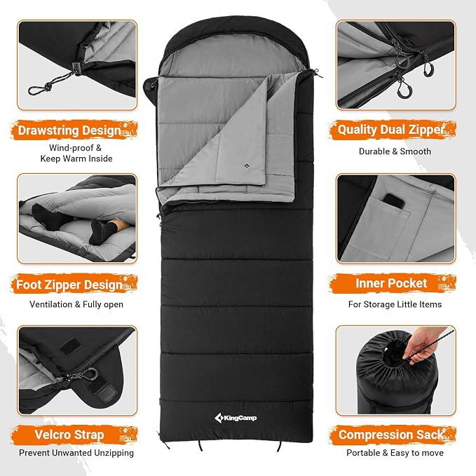 3-IN-1 Sleeping Bag