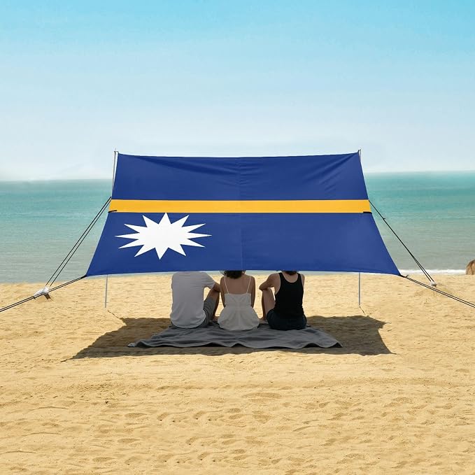 National Flag of Nauru