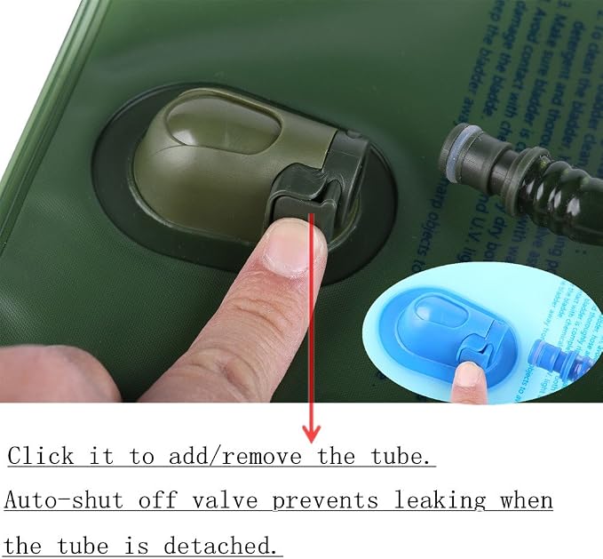 2 Pack(one Blue+one ArmyGreen )