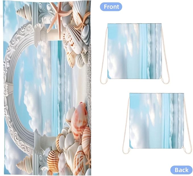 Beach Shell Arch Ocean View