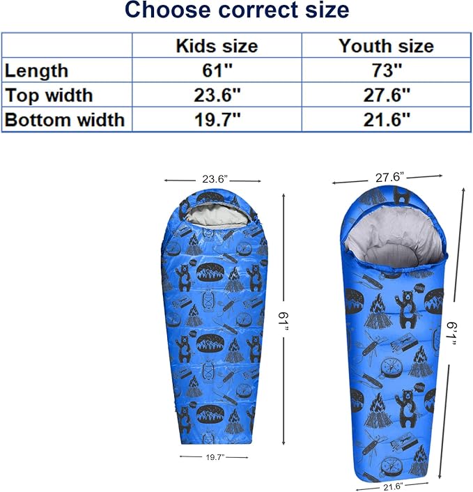 Blue kids up to 4'3\