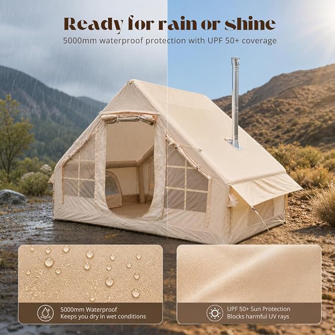 4 Person Tent / 9.8ft X 6.9ft X 6.4ft