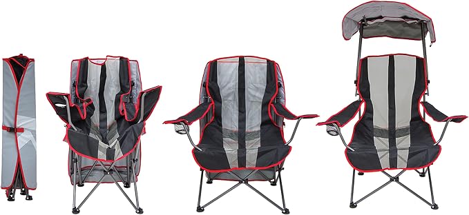 Grey/Red