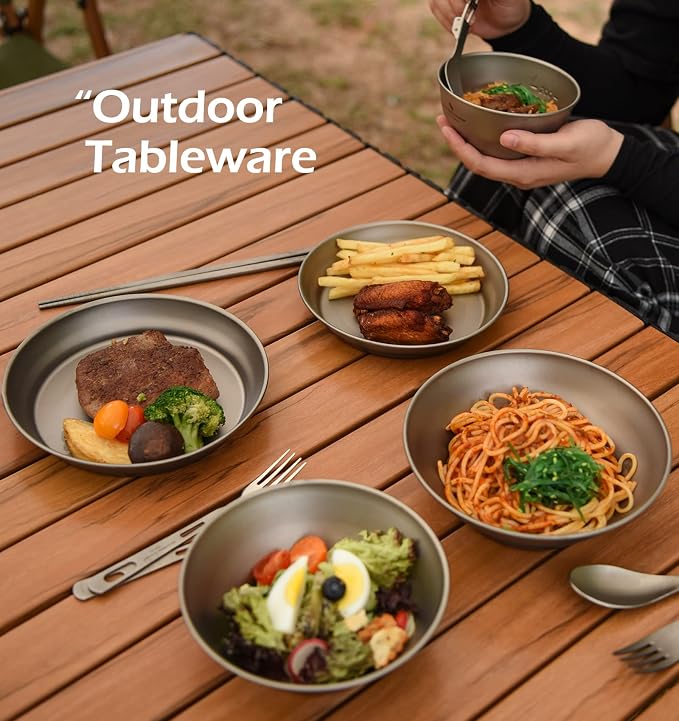 5 Pcs Set (3 Bowls+2 Plates)