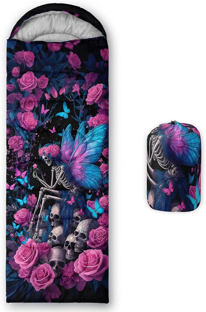 Pink Blue Flowers 34