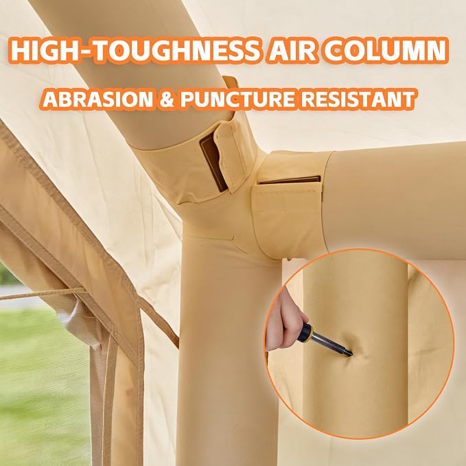 New Update 4-6 Person Skylight and Stove Jack/Beige