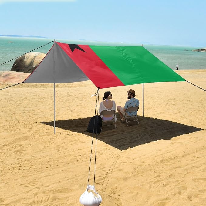 National Flag of Guinea-Bissau