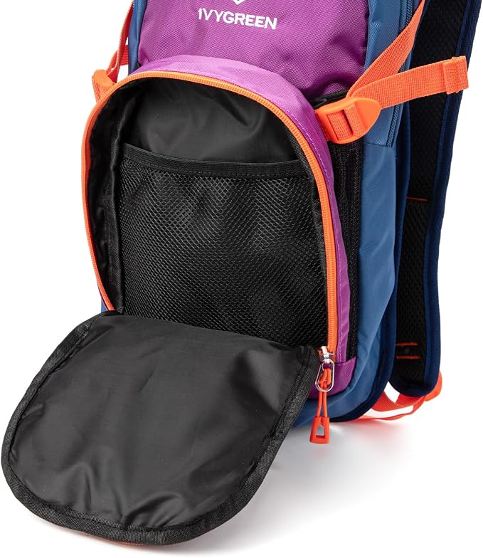 Purple with front storage