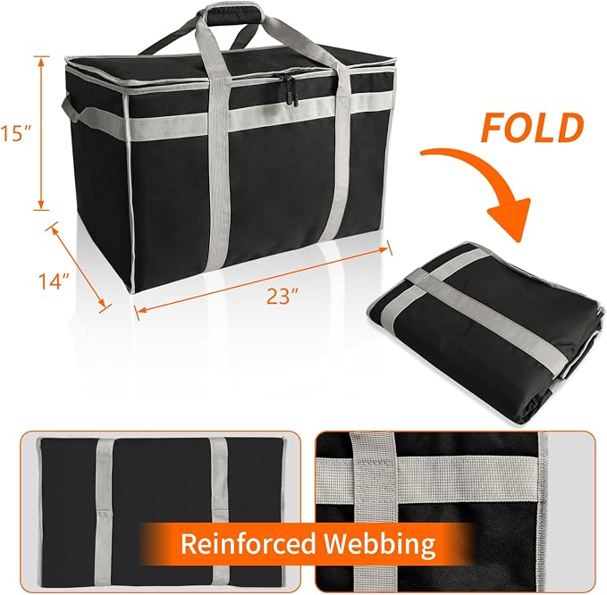 Black + silver webbing