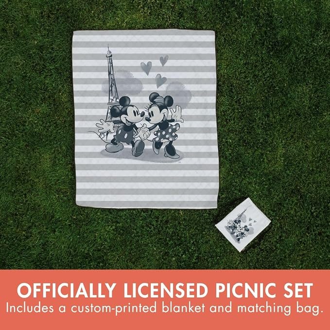 Disney Mickey Mouse & Minnie Mouse - Black and White