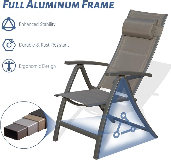 Upgraded Black Frame With Headrest