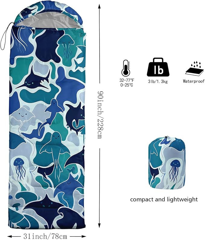 Teal Sea Animal