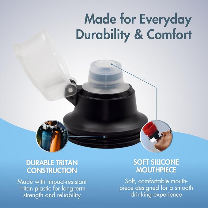 Befree Ac Slate Black - Flip Cap (Replacement Filter Not Included)