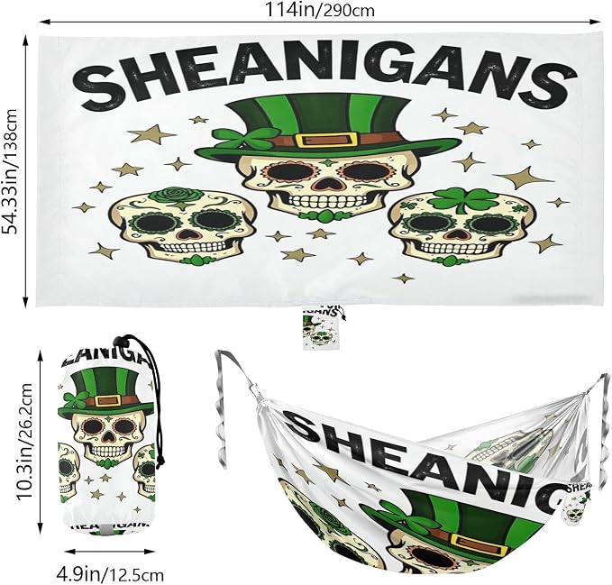 St. Patrick's Day Shenanigans Skulls