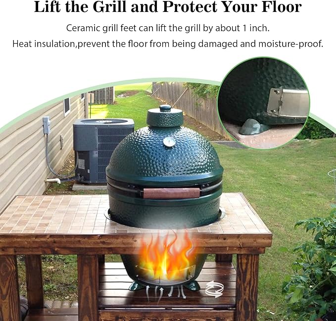 Ceramic Grill Feet Shoes