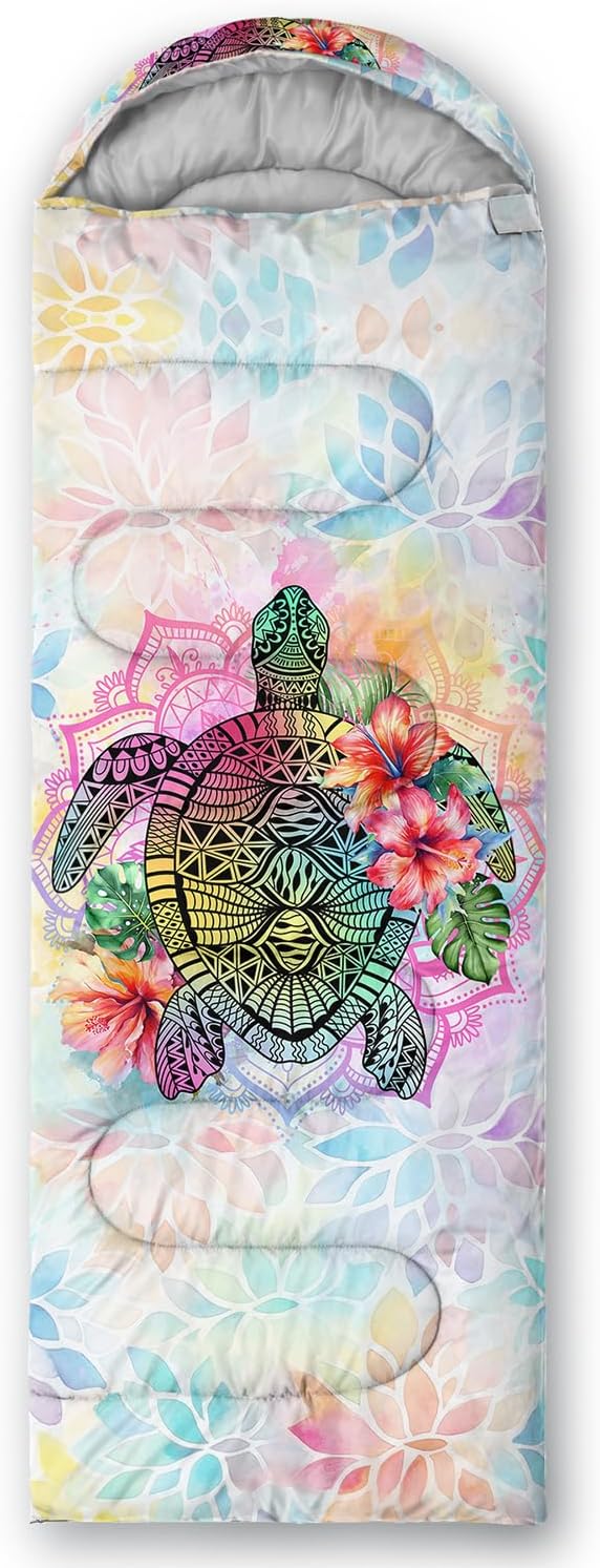 Bohemian Floral Turtle