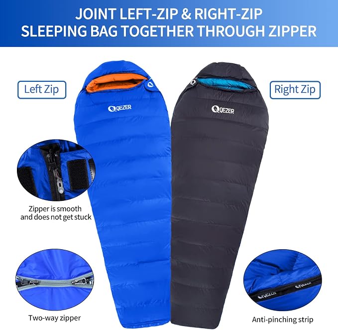 RoyalBlue-Left Zip