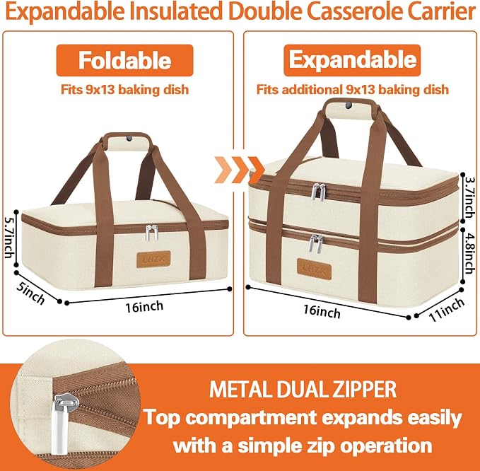 Beige-Dual Compartments