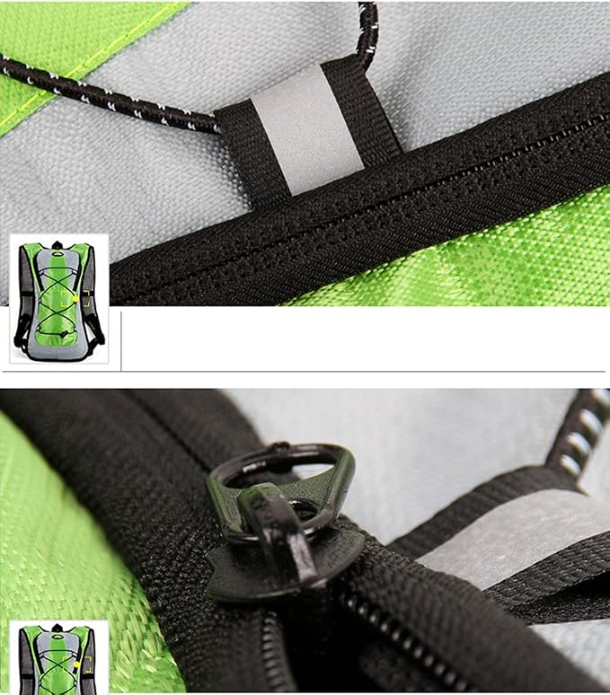Green with 2L water bladder