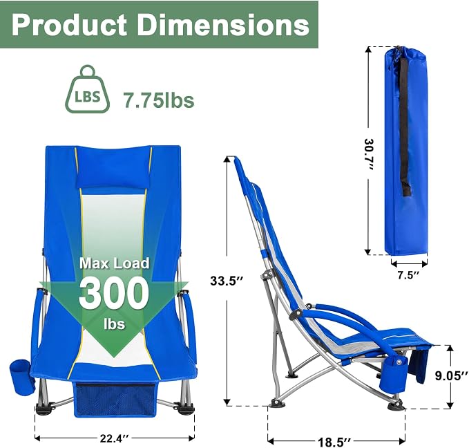 Blue - High Back