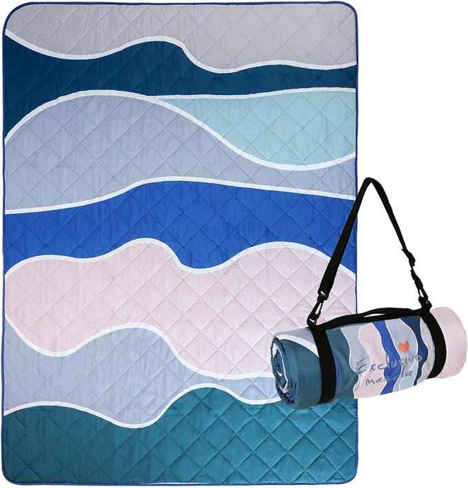 Waved Blue