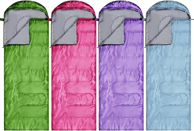 Purple, Pink, Blue, Green