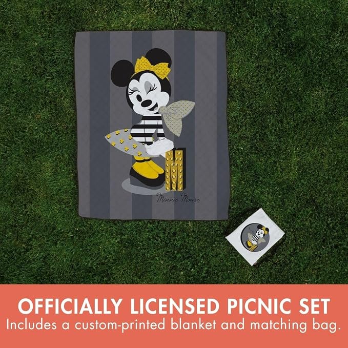Disney Minnie Mouse - Gray and Yellow