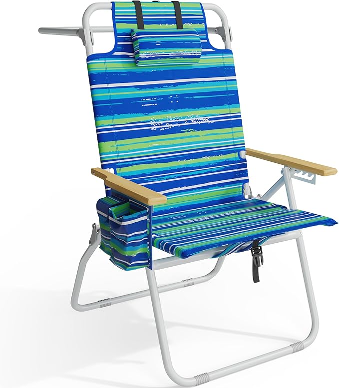 Striped Blue&green