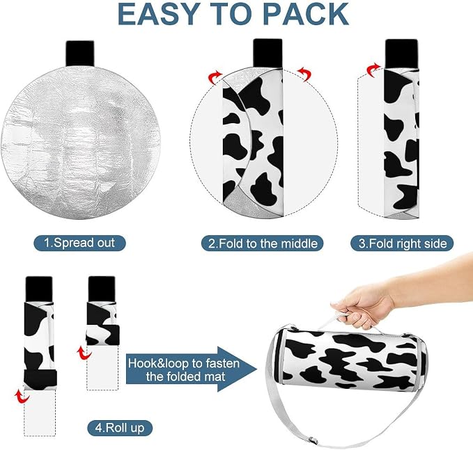 Novelty Cow Print