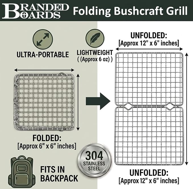 Folding Grill & Bag