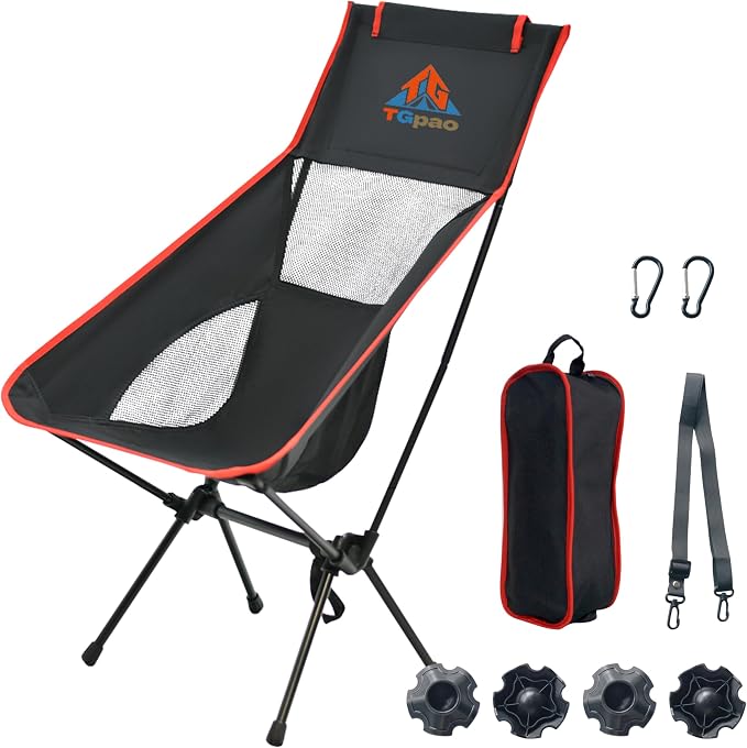 High Backrest, Black and Red