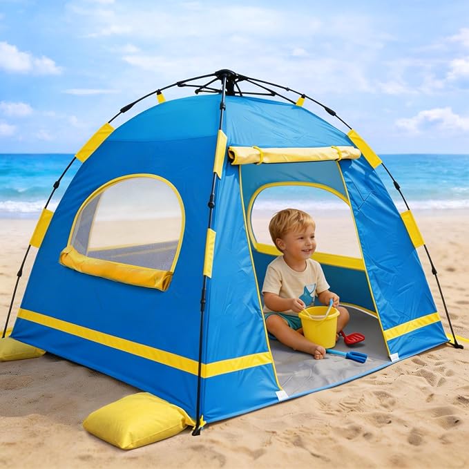 Coastal Blue & Sunshine Yellow