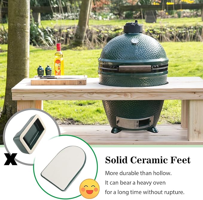 Ceramic Grill Feet Shoes