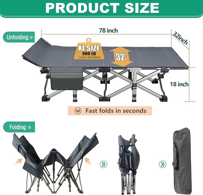 Grey Cot/Gray Mat