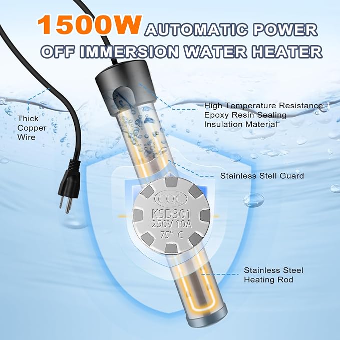 Portable Hot Shower with Tent