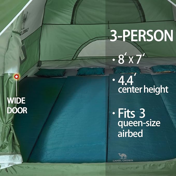 4 personArmy Green/grey